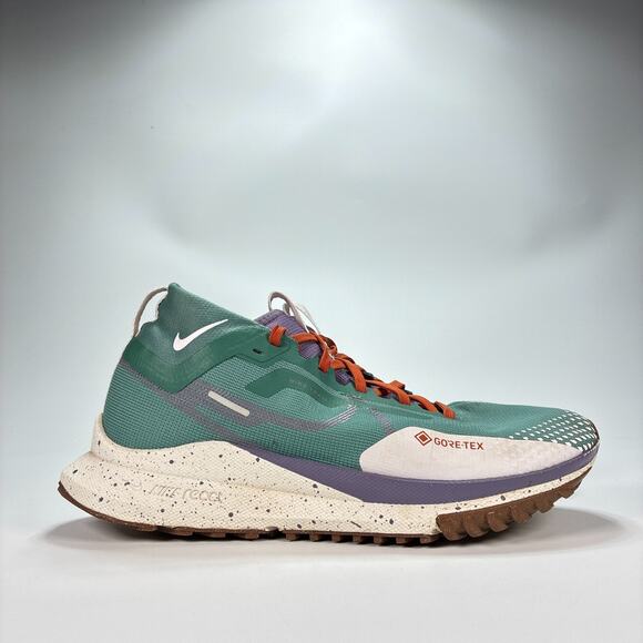 Nike React Pegasus Trail 4 GORE-TEX Green Running Shoes HF5027-361 Women's Sz 10 - Picture 1 of 11